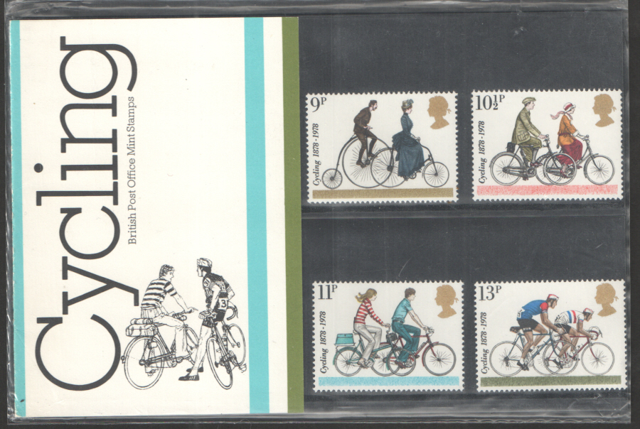 (image for) 1978 Cycling Royal Mail Presentation Pack 103 - Click Image to Close